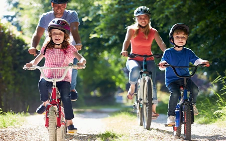 image of Parents - get on your bikes or your kids won't